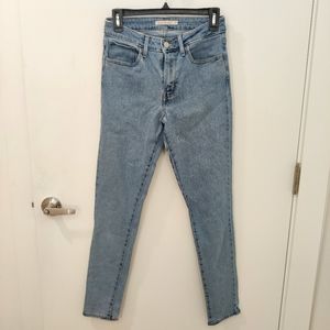 Levi's 721 high rise skinny jean size 27